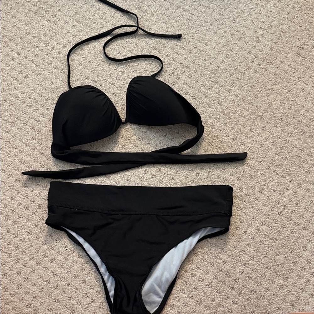 Black Women's Bikini Set